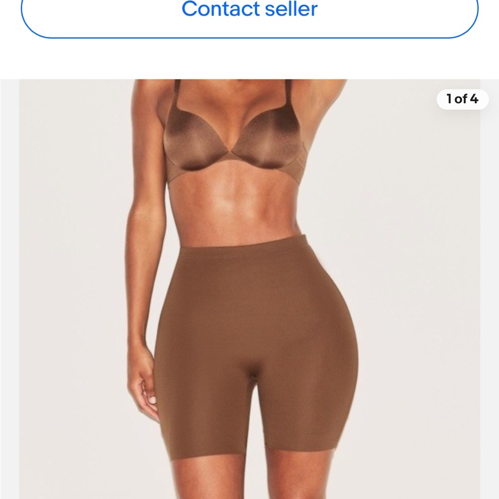SKIMS Brown Shapewear Intimates Seamless Fit
